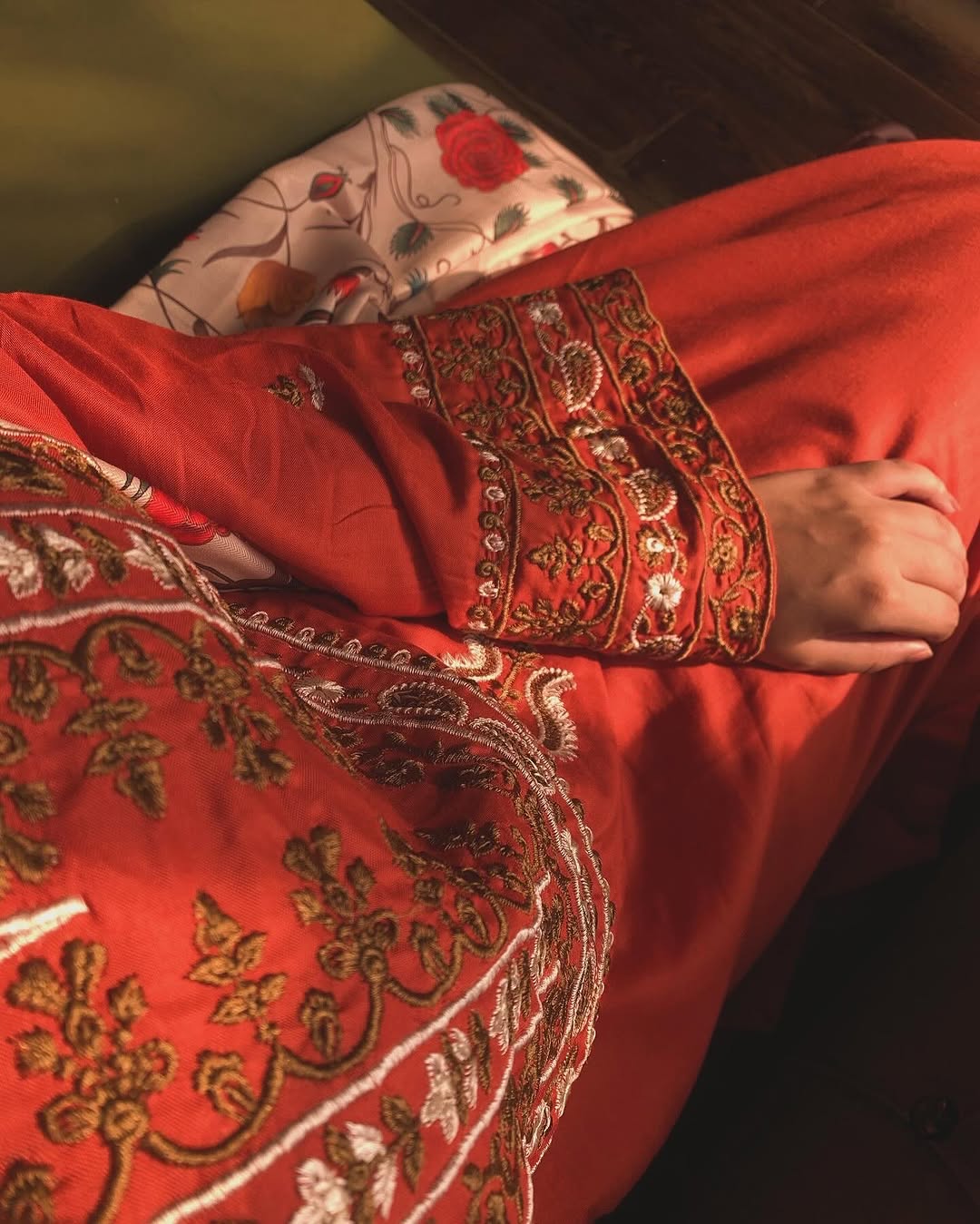 UROOJ  EMB 3Pc With Shawl