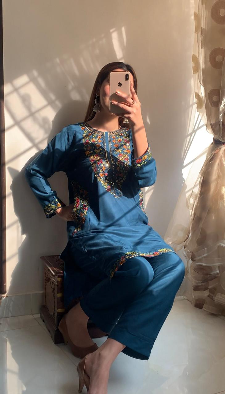 Pocket Sequence Embroidery 2pcs (𝐋𝐢𝐦𝐢𝐭𝐞𝐝 𝐒𝐭𝐨𝐜𝐤!)