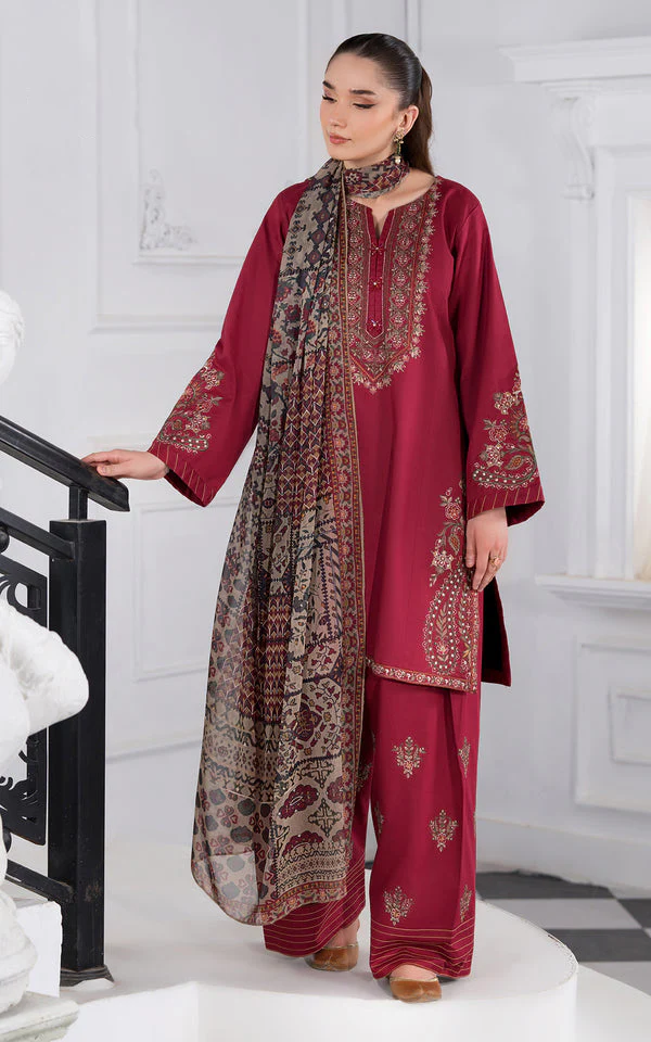 Abira Emb Farshi PLazo 3pc