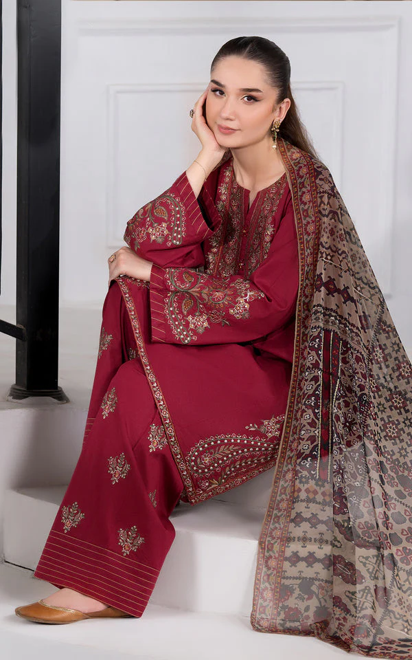 Abira Emb Farshi PLazo 3pc